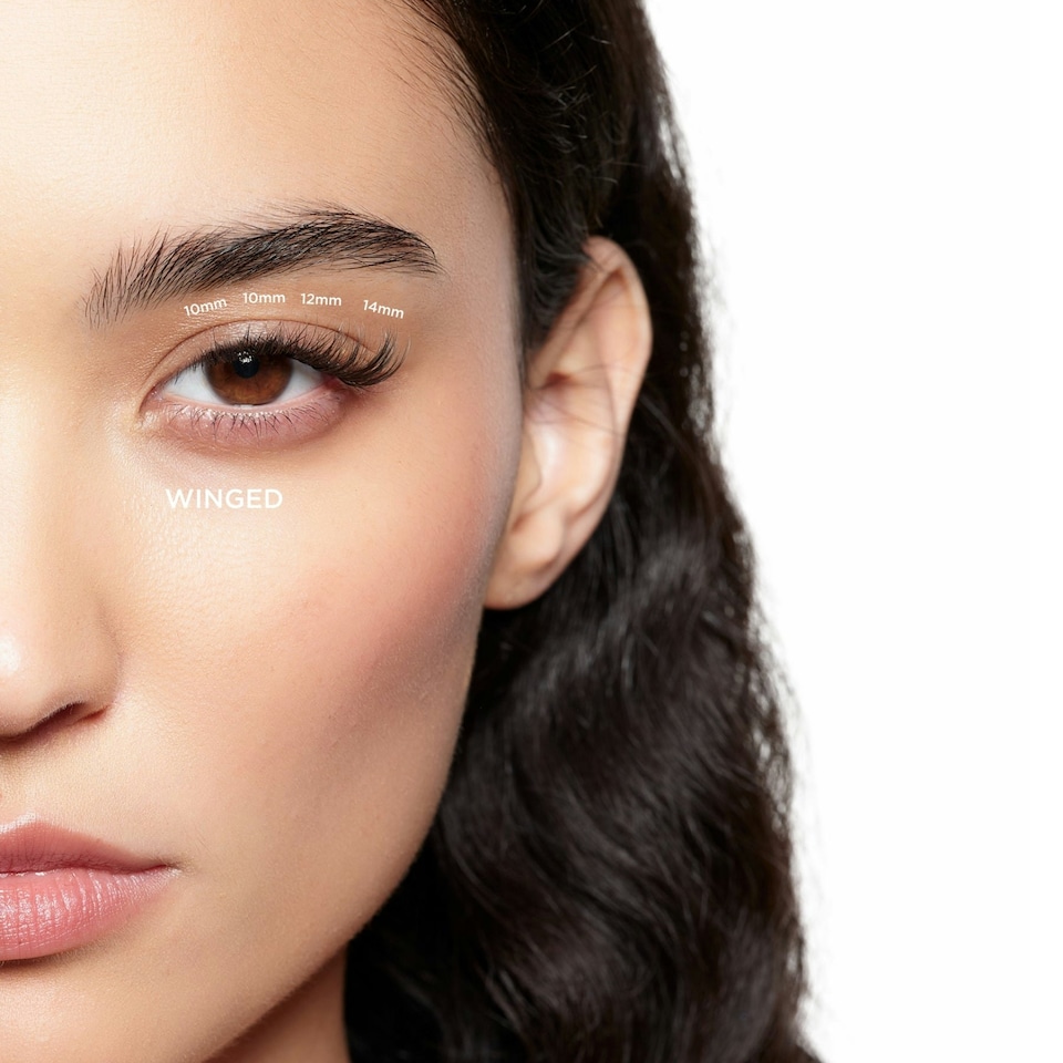 image 1 of Lola's Lashes Wispy Hybrid Mixed Length Cluster Lashes