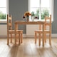 image 2 of Vida Designs Corona 2 Seater Dining Set 3 Piece Table & Chairs, Solid Pine Wood