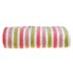 image 1 of Striped Bath Sheet - Pink/Green