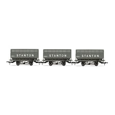 Hornby 20t Coke Hopper Wagon Set (3) Stanton Ironworks