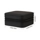 image 6 of Living and Home Portable Jewelry Organizer Box with Multiple Compartments-Black | Black