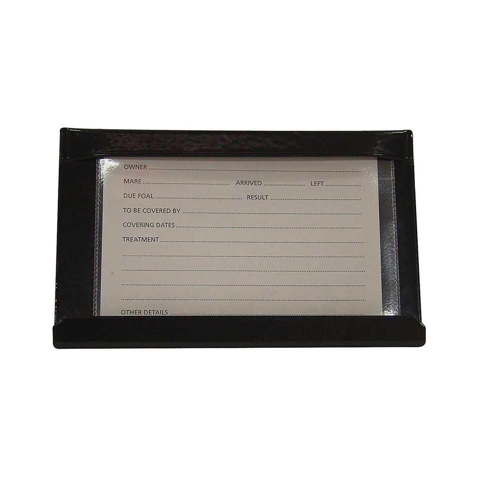 Stubbs Stud Card Holder - Black - Small