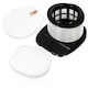 image 5 of SPARES2GO Filters for SHARK PowerPro Pet IZ370UK IZ380UKT Hair Wrap Cordless Vacuum Foam