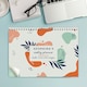 image 3 of Personalised Tropical A4 Desk Planner