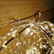 image 4 of 50cm 1440 Warm White LEDs Outdoor Christmas Wreath with Lights Pre Lit Door Wreath