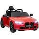 image 1 of AIYAPLAY 12V BMW M4 Licensed Kids Electric Car w/ Remote, Suspension, Red
