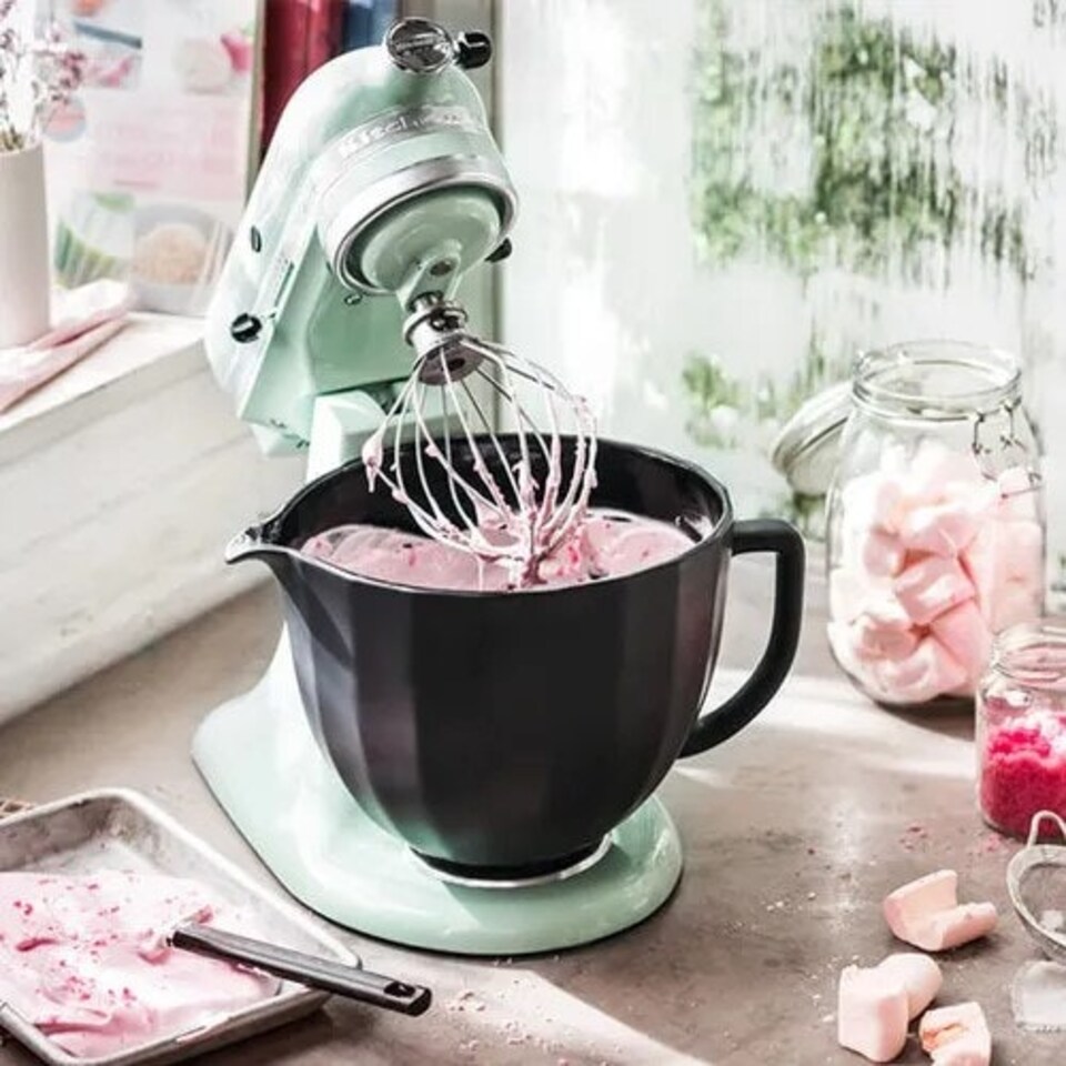 image 1 of KitchenAid Ceramic 4.8L Mixer Bowl Ceramic Bowl Black Shell