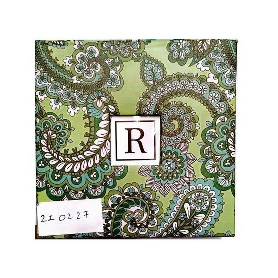 Hallmark Memo Caddy Paisley Notebook - Green - One Size