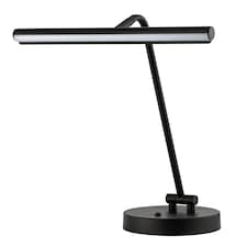 Black LED Picture Light Desk Lamp with Touch Dimmer | Black