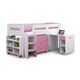 image 1 of Prairie Pink Cabin Bed -  Single (90cm)