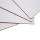 image 4 of Interiors By Premier Set Of Four Placemats, Contemporary Heat Resistant Dining Mats, Stylish Speckled Design Tableware White