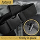 image 7 of Futura Round 128X71cm Waterproof Garden Furniture Cover  600D | Black | Black | 128x71cm | 1