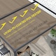 image 3 of Outsunny 2.86 x 2.45 m Pergola Cover Replacement for 3x2 m Frame, Coffee