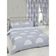 image 2 of Bedding & Beyond Happy Clouds Duvet Cover Set - Grey/White - Single Grey | Single