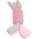 image 2 of Pink Small Dog Puppy Fleecy Rope Coil Play Toy Great For Teeth & Gums
