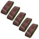 image 1 of 75mm x 533mm 120 Grit Fine Abrasive Sanding Belt Sander Discs Sheets 25 Pack