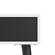 image 5 of Oslo Console Table 1 Drawer 1 Shelf in White and Black Matt