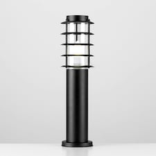 ValueLights Wharf 4 Pack Black Outdoor Bollard Light