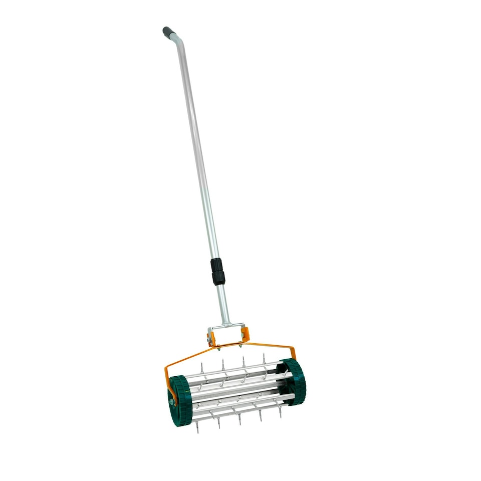 image 1 of 50cm Lawn Leveller & Aerator – Orange