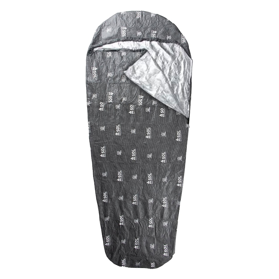 image 1 of Escape XL Bivvy with Hood - Compact Grey Survival Shelter Emergency Bag | Grey | Grey | XL | 1
