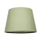 image 1 of Traditional 8 Inch Olive Green Linen Drum Table-Pendant Lamp Shade 40w Maximum | Green