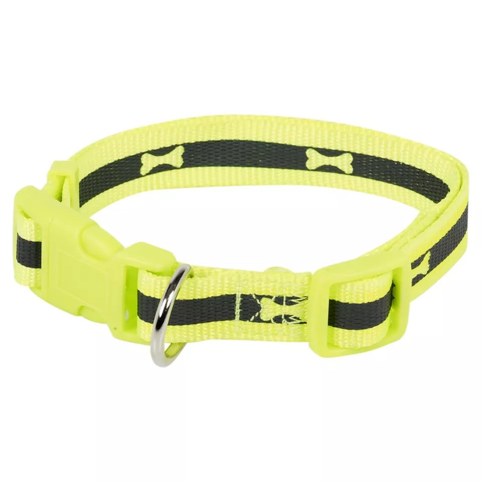 image 1 of Small Nylon Adjustable Dog Collars - 25cm - 40cm | Green | Not provided | 1