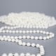 image 4 of Pearl Shiny Christmas Bead Chain Metallic Garland Artificial Pearls Tinsel For Tree Hanging Decorations,7.2m (24ft)