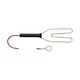 image 2 of Corral Fence Connecting Cable - Silver/Black/Red - 125cm