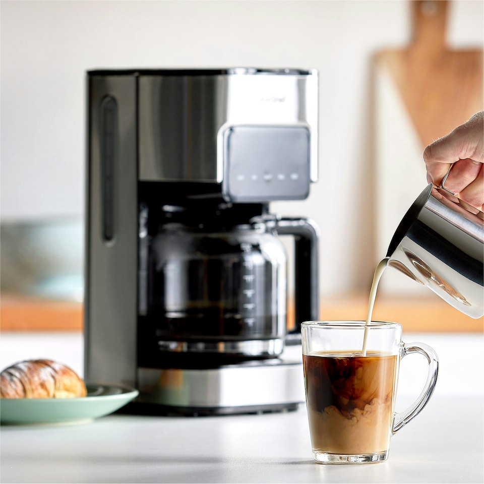 image 1 of VonShef 1.5L Filter Coffee Machine w/ Hot Plate 900W