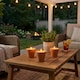 image 5 of Citronella Scented Candles Bug Mosquito Fly Repellent Indoor Garden Wax | Yellow | Set of 6 | 6