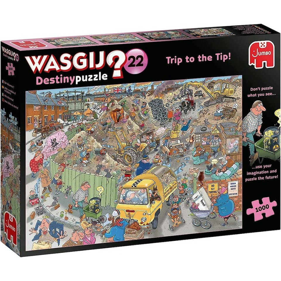 image 1 of Wasgij Destiny 22 Trip To The Tip! 1000 Piece Jigsaw Puzzle