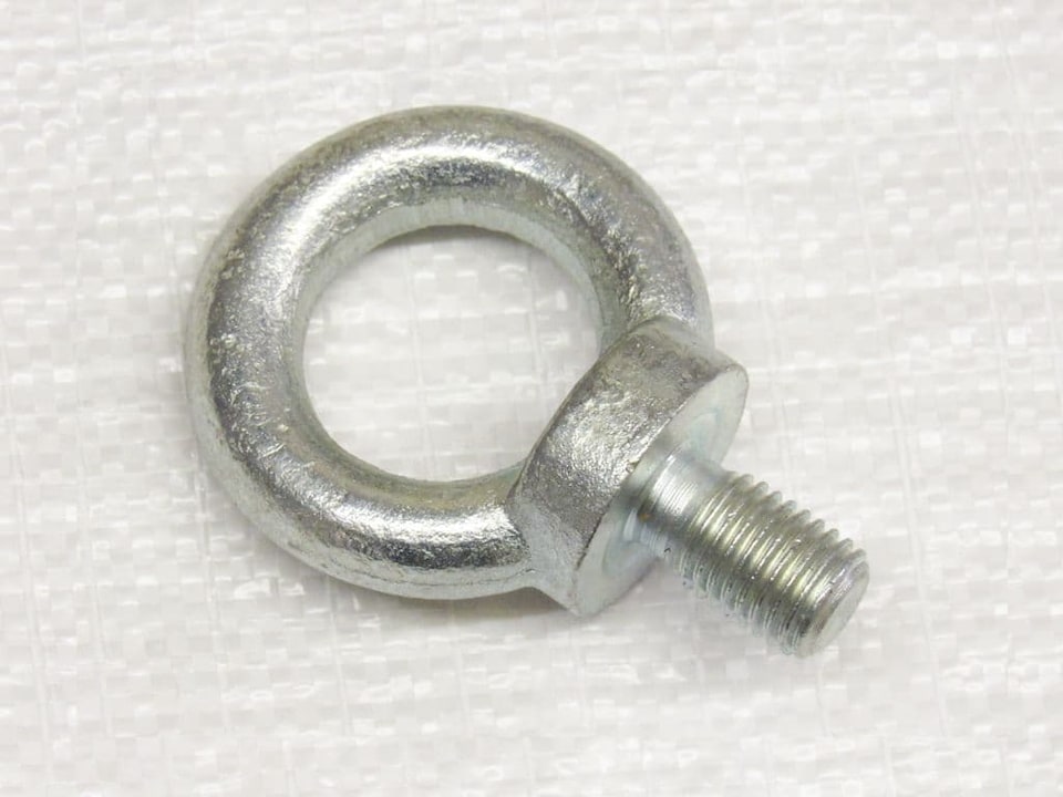 Zinc Plated DIN580 Eyebolt 10MM 0.23 Ton (M10 Drop Forged Lifting Eye Bolt 230KG Metric)