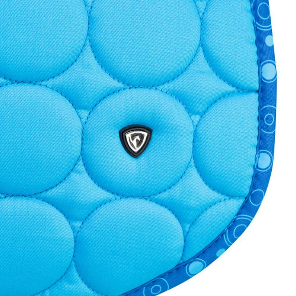 image 1 of Hy DynaMizs Ecliptic Close Contact Saddle Pad - Cobalt Blue/Ocean Blue - Small Pony