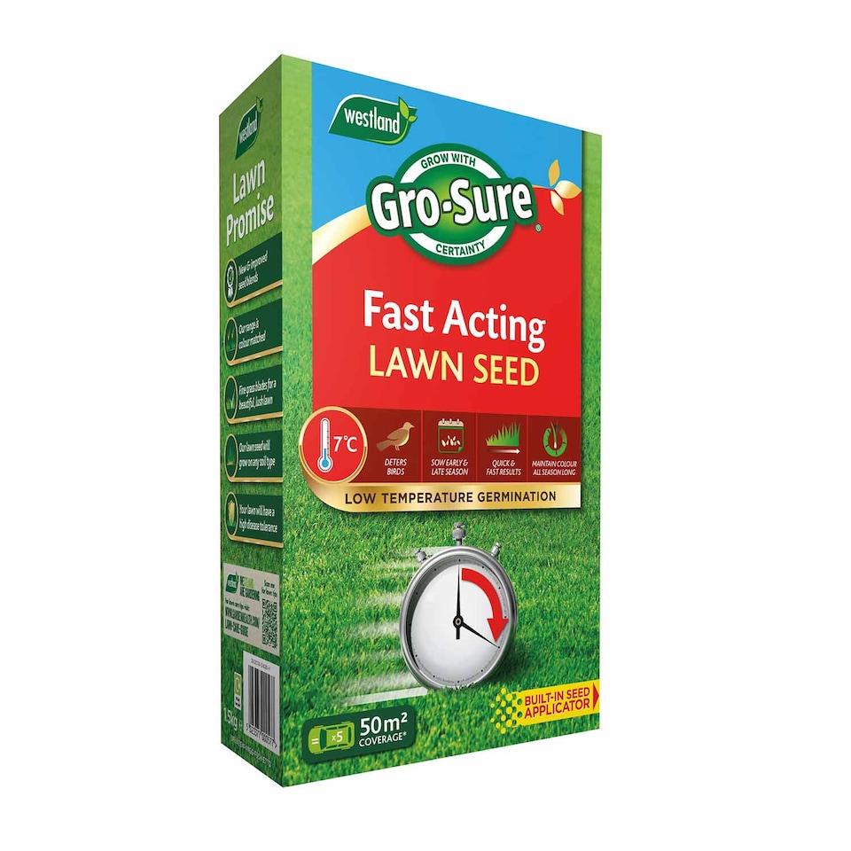 image 1 of Gro-Sure Fast Acting Lawn Seed 50sqm