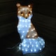 image 4 of 54cm The Snowman & Snowdog 2018 Acrylic Fox Christmas Decoration with 100 Ice White LEDs