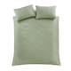 image 5 of Jacob Geo Soft Touch Duvet Cover Set | Green | Sage Green | King
