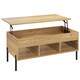 image 3 of COSTWAY LiftTop Coffee Table Living Room Central Table N/A
