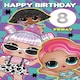 image 3 of LOL Surprise Age Sticker Birthday Card
