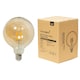 image 1 of ValueLights 1 Filament E27 Amber Glass Globe Light Bulb | Clear