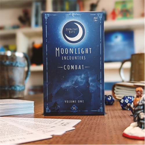 Moonlight Encounters - Combat - Board Game - Brand New