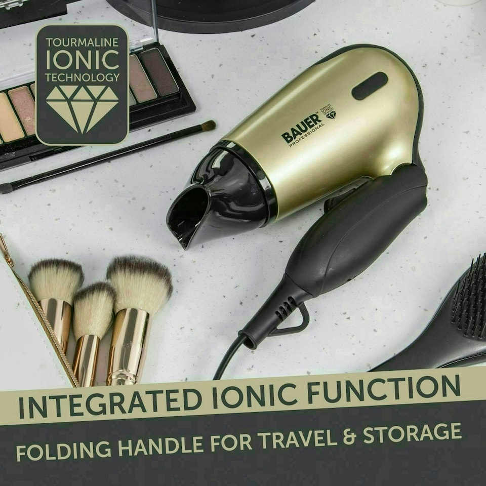 image 1 of Bauer Professional Travel Hair Dryer Set