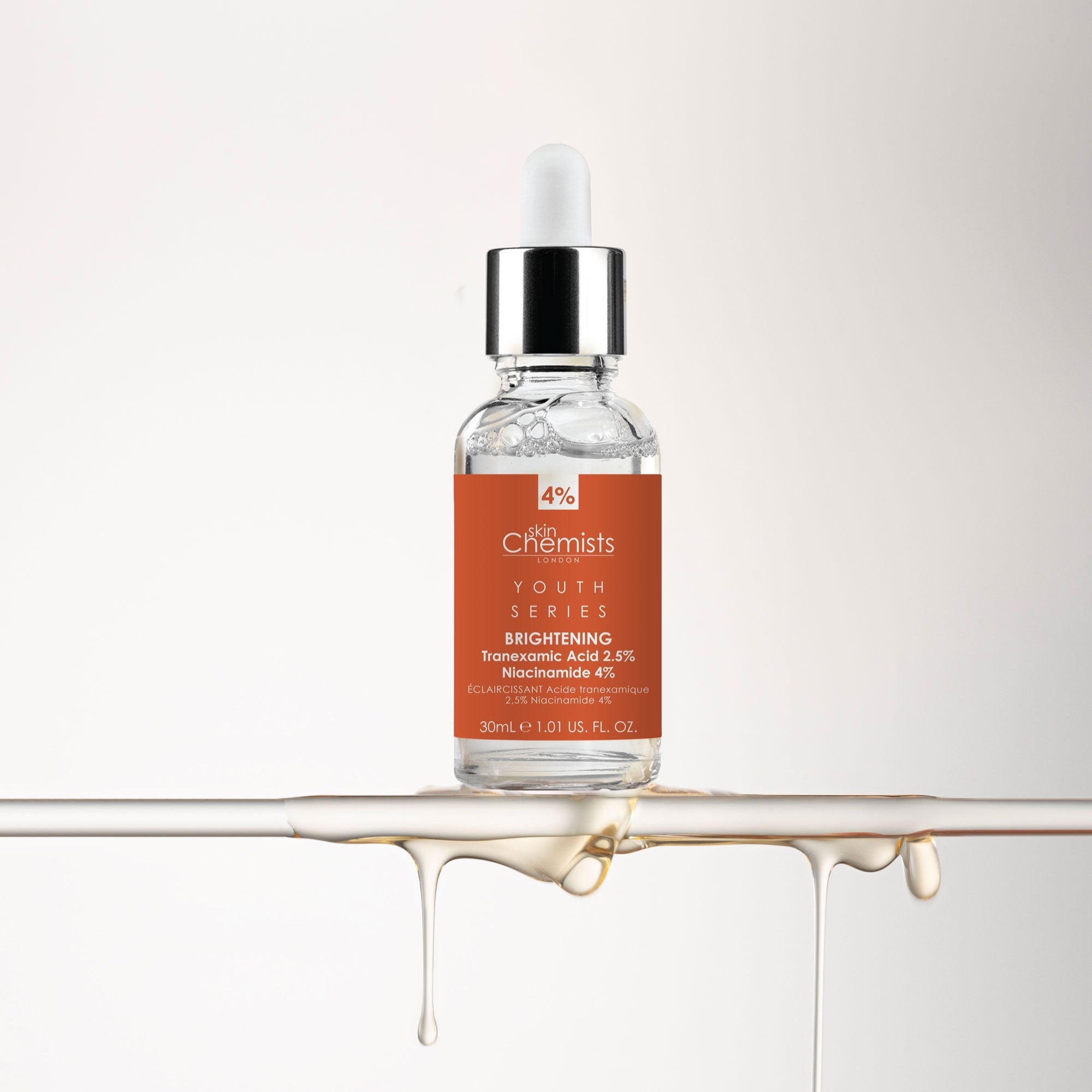 skinChemists Tranexamic Acid 2.5, Niacinamide 4 Brightening Serum