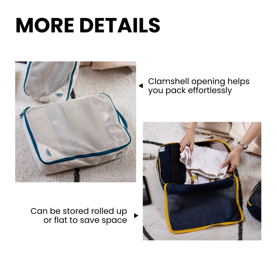 image 1 of Classic Packing Cube - Large - 12.5L - Oyster White | Cream