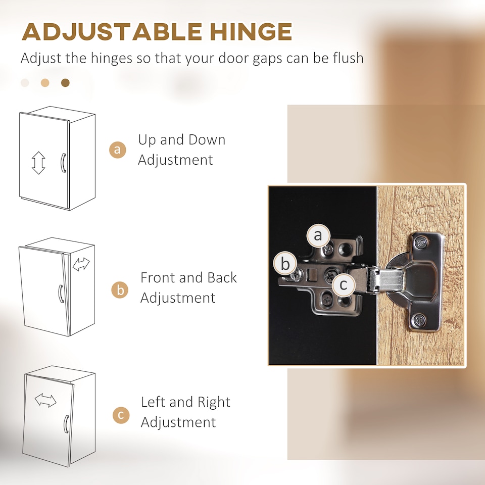 image 1 of HOMCOM 160cm Tall Kitchen Cupboard, Kitchen Pantry Sideboard with 2 Open Shelves, 2 Drawers, Adjustable Shelves and Soft Close Door, Storage Cabinet for Living Room, Dinning Room, Natural Wood Finish