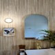 image 5 of CGC MACIE Satin Gold & White Opal Globe LED Rechargeable Magnetic USB Reading Bedside Wall Light Pull Cord Switch Gold