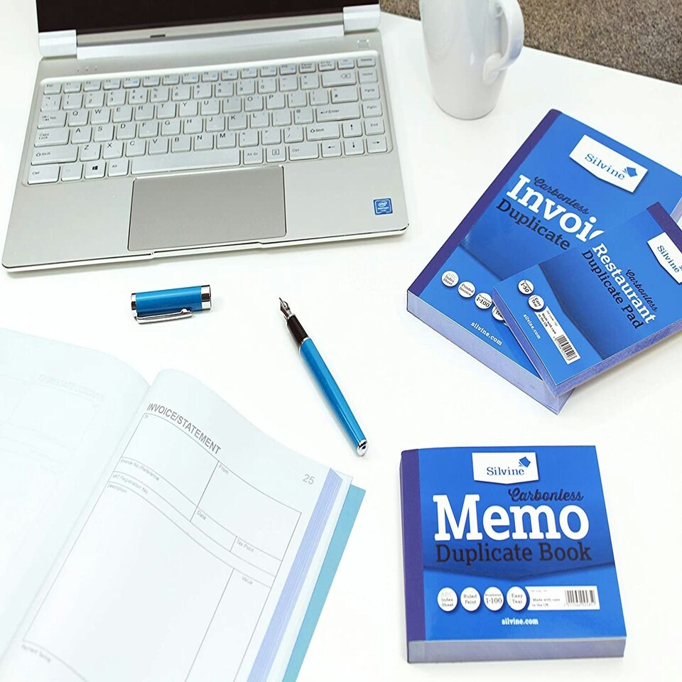 image 1 of Carbonless Duplicate Memo Book 8.25"x5" (210 x 127mm)