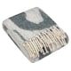 image 2 of Hoem Meta Jacquard Tasselled Throw