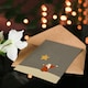 image 1 of Santa Workshop Elf Wishing On A Star Xmas Child Kids Christmas Card