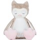 image 1 of Mumbles Childrens/Kids Zippie Owl Soft Plush Toy - Light Brown - One Size