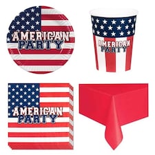 American Party 8 Person Value Party Pack